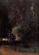 James Abbott McNeil Whistler, Nocturne in Black and Gold The Falling Rocket